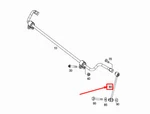 New Mercedes-benz W205 Rear Left Stabiliser Bar A2053266500 Genuine. Fixed Price $112.84.