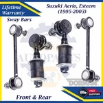 Dorman Oem Front & Rear Sway Bars For 1995-2003 Suzuki Aerio/esteem Lifetime War. Fixed Price $123.96.
