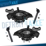 Fwd Front Steering Knuckles Wheel Hub Tie Rods For 2004-2007 Toyota Highlander. Fixed Price $215.16.
