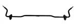 Volvo XC90 Rear Stabilizer 31360605 2016-2020 Oem. Fixed Price $150.00.