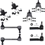 2WD Front Ball Joints Sway Bars Tie Rods For 2004-2007 Chevrolet Colorado. Fixed Price $114.95.