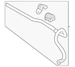 Genuine Gm Stabilizer Bar 42774961. Fixed Price $63.53.