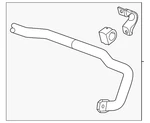Genuine Gm Stabilizer Bar 85558500. Fixed Price $112.95.