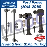 Moog Oem Front & Rear Sway Bar Links 2015-2018 Ford Focus Lifetime Warranty.. Fixed Price $118.99.