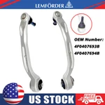 2X Lemfroder Front Lower Rearward Control Arm W/ Ball Joint For Audi A6 Quattro. Fixed Price $99.43.