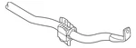 Genuine Audi Stabilizer Bar 8W0-511-305-AL. Fixed Price $311.67.