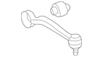 Genuine Audi Ft Upper Control Arm 8E0-407-510-Q. Fixed Price $234.65.