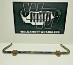 97-06 Jeep Tj Wrangler Factory Front Suspension Sway Bar + Retainers 52087824 25. Fixed Price $117.00.