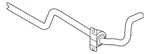 Genuine Volkswagen Stabilizer Bar 3QF-511-305-L. Fixed Price $146.47.