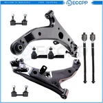 8X Front Lower Control Arm Tie Rod End Sway Bar For 1996-2002 Toyota Corolla. Fixed Price $77.43.
