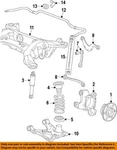 Gm Oem 18-23 Enclave Bar Components-stabilizer 84293439. Fixed Price $171.48.