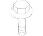 Genuine Nissan Front Insulator Mount Bolt 11298-5V101. Fixed Price $5.42.
