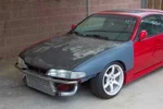 Fits: Nissan 240SX Silvia S14 Zenki Front Bash Bar Basic Bumper Support. Fixed Price $295.00.
