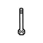 New Genuine Mercedes-benz Mount Bolt 000912010224 Oem. Fixed Price $11.71.