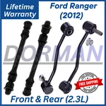 Dorman Oem Front & Rear Sway Bars 2012 Ford Ranger 2.3L, Lifetime Warranty.. Fixed Price $114.99.