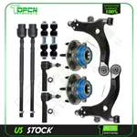 Front Lower Control Arm Ball Joint Tie Rod Wheel Bearning Hub For 00-07 Impala. Fixed Price $147.53.
