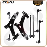 8PCS Suspension Kit Front Control Arm Tie Rod Sway Bar 2000-2003 2004 Ford. Fixed Price $93.98.