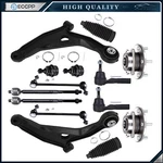 Front Wheel Hub Bearing Tie Rod Sway Bar Control Arm For 2009-2015 Dodge Journey. Fixed Price $181.44.
