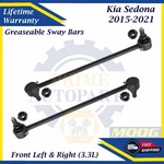 Moog Oem Greaseable Front Sway Bar Links For 2015-2021 Kia Sedona Lifetime W.. Fixed Price $91.99.