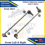 Moog Oem Front Sway Links For 2017-2021 Subaru Impreza Legacy Lifetime Wa.. Fixed Price $74.24.