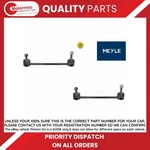 Meyle Hd Rear Anti Roll Bar Link Kit For Mini 05-14. Fixed Price $41.00.