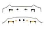 Whiteline Front & Rear Swaybar W/ Endlinks For Mitsubishi 2008+ Evo X 10. Fixed Price $880.88.