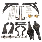 Front & Rear Control Arm With Ball Joint Stabilizer Bar Link For Vw Jetta Golf. Fixed Price $279.00.