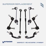 Autoacer 8P Front & Rear Stabilizer Links Torque Tie Rod Kit For Jaguar S-type. Fixed Price $172.00.