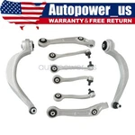 For 09-18 Audi A8 Quattro S8 8PCS Front Upper & Lower Control Arm Kit 4H0407505E. Fixed Price $212.07.