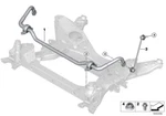 Bmw X3M Competition F98 Genuine Front Anti Roll Bar 146270-10 With Link. Fixed Price $135.40.