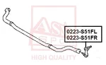 Febest Nissan Front Left Stabilizer Link 0223-S51FL. Fixed Price $99.00.
