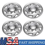 4PCS Ford E350 E450 Econoline Van 16" Full Wheel Covers Caps Rim Hubs. Fixed Price $61.09.