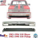 Front Bumper Chrome + Lower Valance For 1982-1993 Chevy S10 / Gmc S15 Pickup. Fixed Price $191.00.