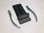 Hardtop Softtop Convertible Chrome Handles W/ Pouch Fits Mercedes R107 W111 W113. Fixed Price $92.00.