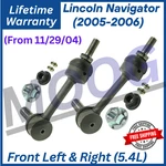 Moog Oem Front Sway Bar Links For 2005-2006 Lincoln Navigator, 10 Yr Warranty.. Fixed Price $124.99.