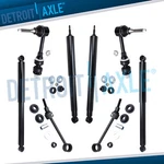 4WD 8PC Front & Rear Shock Absorbers Sway Bar Links For 2004 Dodge Ram 2500 3500. Fixed Price $146.89.