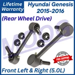 Pair Moog Oem Front Sway Bar Links For 2015-2016 Hyundai Genesis 2WD Lifetime. Fixed Price $79.55.