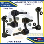 Moog Oem Front & Rear Sway Bars For 2009-2017 Infiniti FX35/FX37/FX50/QX70. Fixed Price $126.29.
