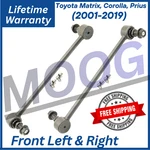 Moog Oem Front Sway Bars For 2001-2019 Toyota Matrix Corolla Prius, 12 Yr Warran. Fixed Price $88.99.