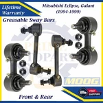 Moog Oem Front & Rear Sway Bar Links For 1994-1999 Mitsubishi Eclipse/galant. Fixed Price $128.98.