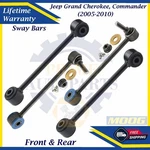 Moog Oem Front & Rear Sway Bar Links For 2005-2010 Jeep Lifetime Warranty. Fixed Price $165.16.