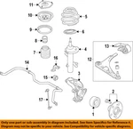 Honda Oem 16-25 Passport Bar Components-stabilizer Link 51325TG7A01. Fixed Price $36.10.