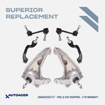 Autoacer 6P Front Knuckle W/ball Joints Tie Rods Sway Bar Links For Jaguar Stype. Fixed Price $450.00.