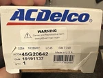 Acdelco 45G20642 (19191137) Front Suspension Stabilizer Bar Link Kit W/ Hardware. Fixed Price $39.99.