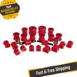 Prothane 8-2019 Red Total Bushing Kit For 2001-2006 Honda Civic/acura Rsx. Fixed Price $241.54.