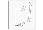 Genuine Ford Stabilizer Link LC3Z-5K484-A. Fixed Price $85.42.