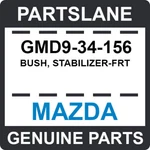 GMD9-34-156 Mazda Oem Genuine Bush, Stabilizer-frt. Fixed Price $7.04.