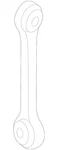 Genuine Audi Stabilizer Link 420-407-465. Fixed Price $265.20.