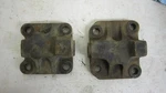 73-76 Chevy 4X4 Truck Front Leaf Spring Sway Bar Mounts K10 K20 U-bolt Topplates. Fixed Price $95.00.