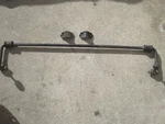 Complete 1978-1989 Porsche 911 Rear Sway Bar Assembly Links,bushings,caps. Fixed Price $475.00.